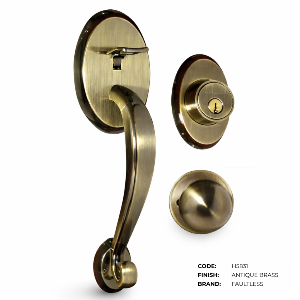Entrance Handle Set – Faultless & Sanapo