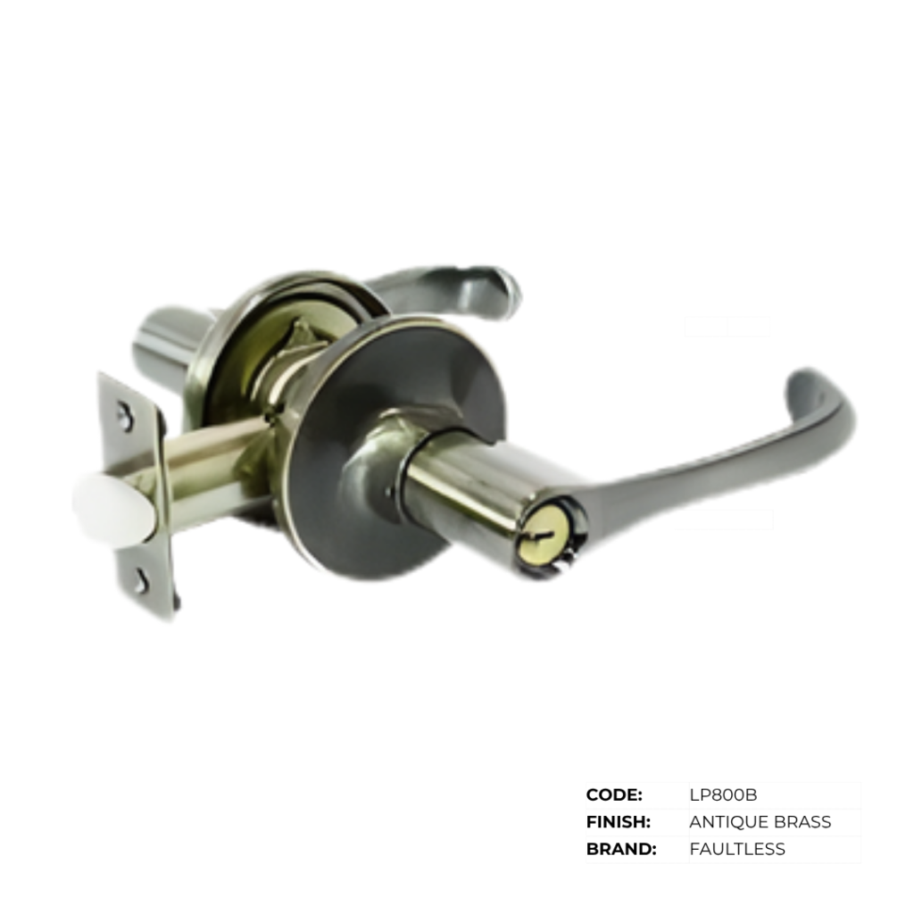 Faultless Entrance Lever Lockset