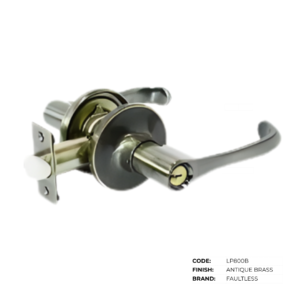 Faultless Entrance Lever Lockset