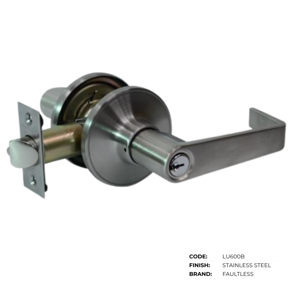 Faultless Entrance Lever Lockset