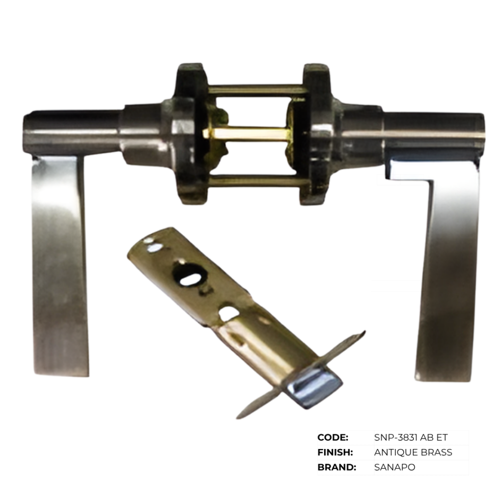 Sanapo Entrance Lever Lockset (SNP-3832 | SNP-3831)