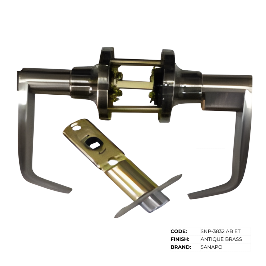 Sanapo Entrance Lever Lockset (SNP-3832 | SNP-3831)