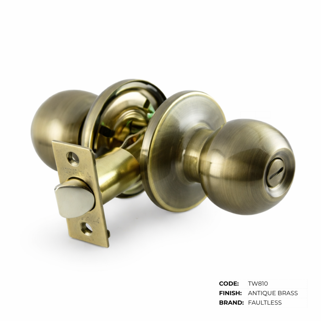 Privacy Door Knob & Lever Set – Faultless, Amerilock & Sanapo