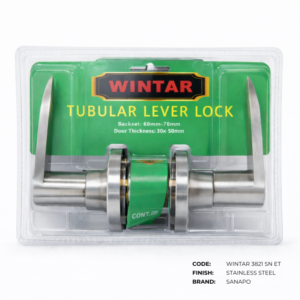 Sanapo Entrance Lever Lockset (SNP-3832 | SNP-3831)