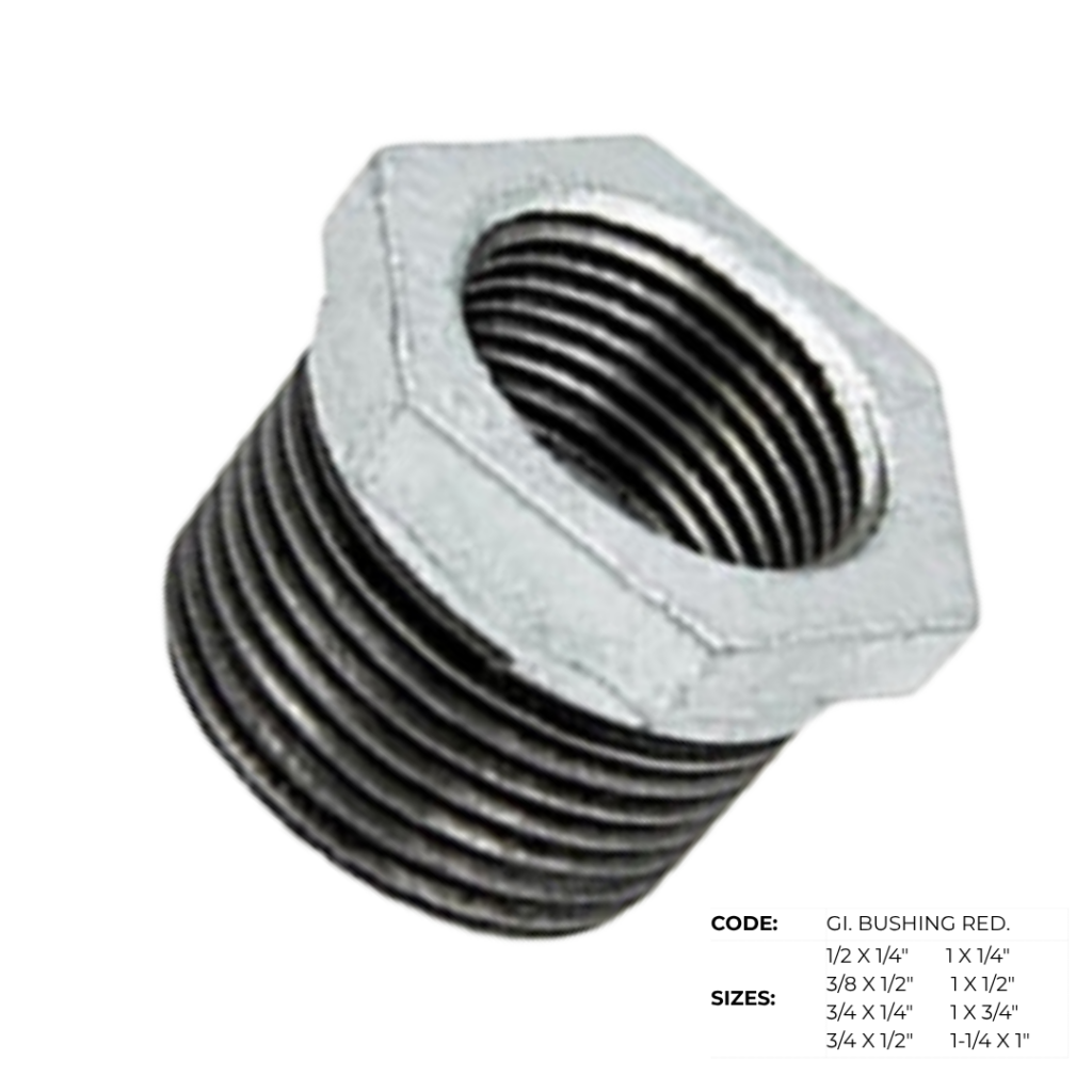 G.I. (Galvanized Iron) Fittings