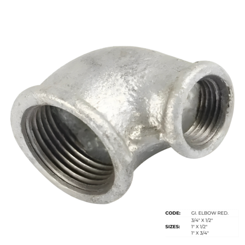 G.I. (Galvanized Iron) Fittings