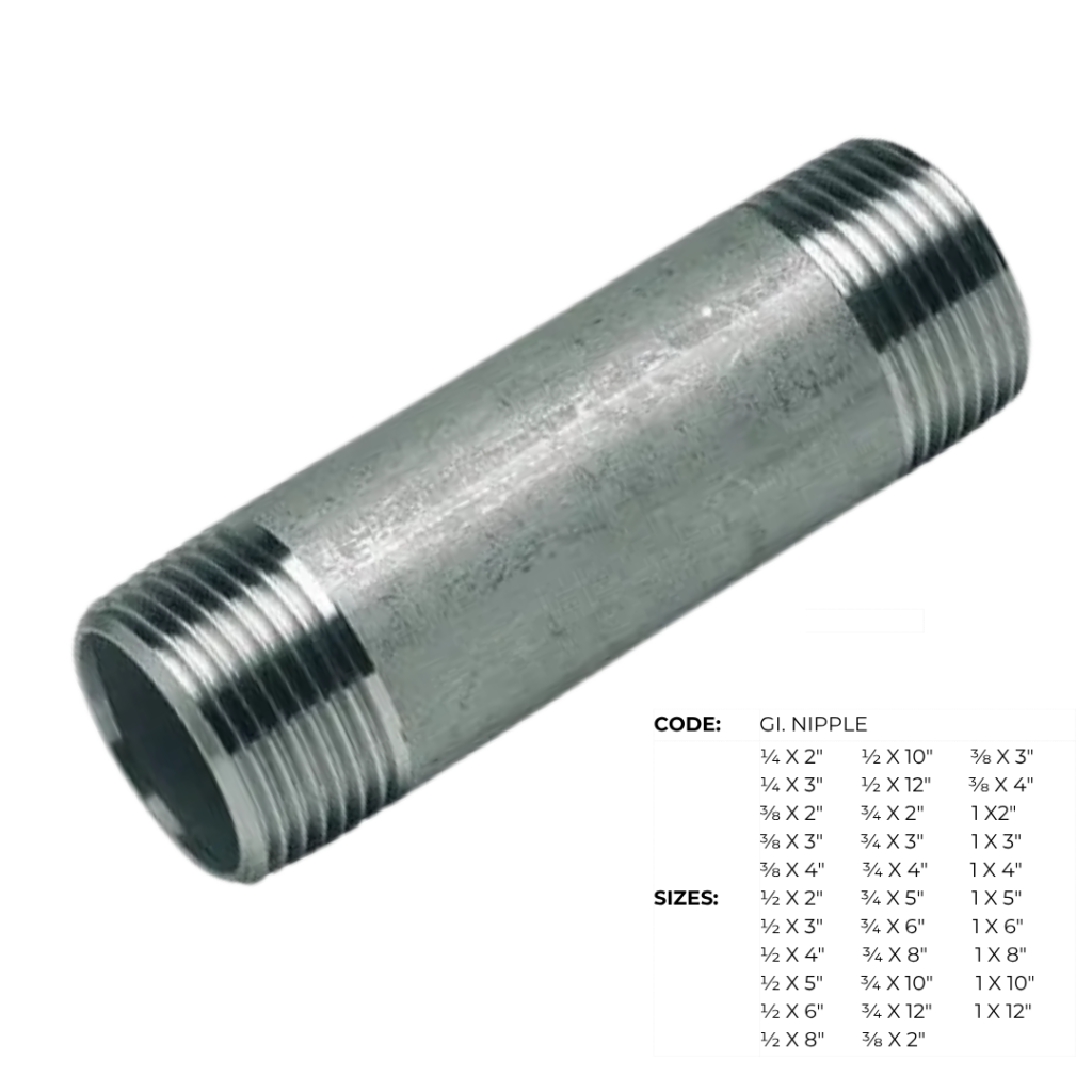 G.I. (Galvanized Iron) Fittings