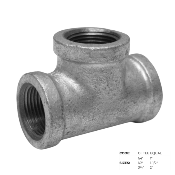 G.I. (Galvanized Iron) Fittings