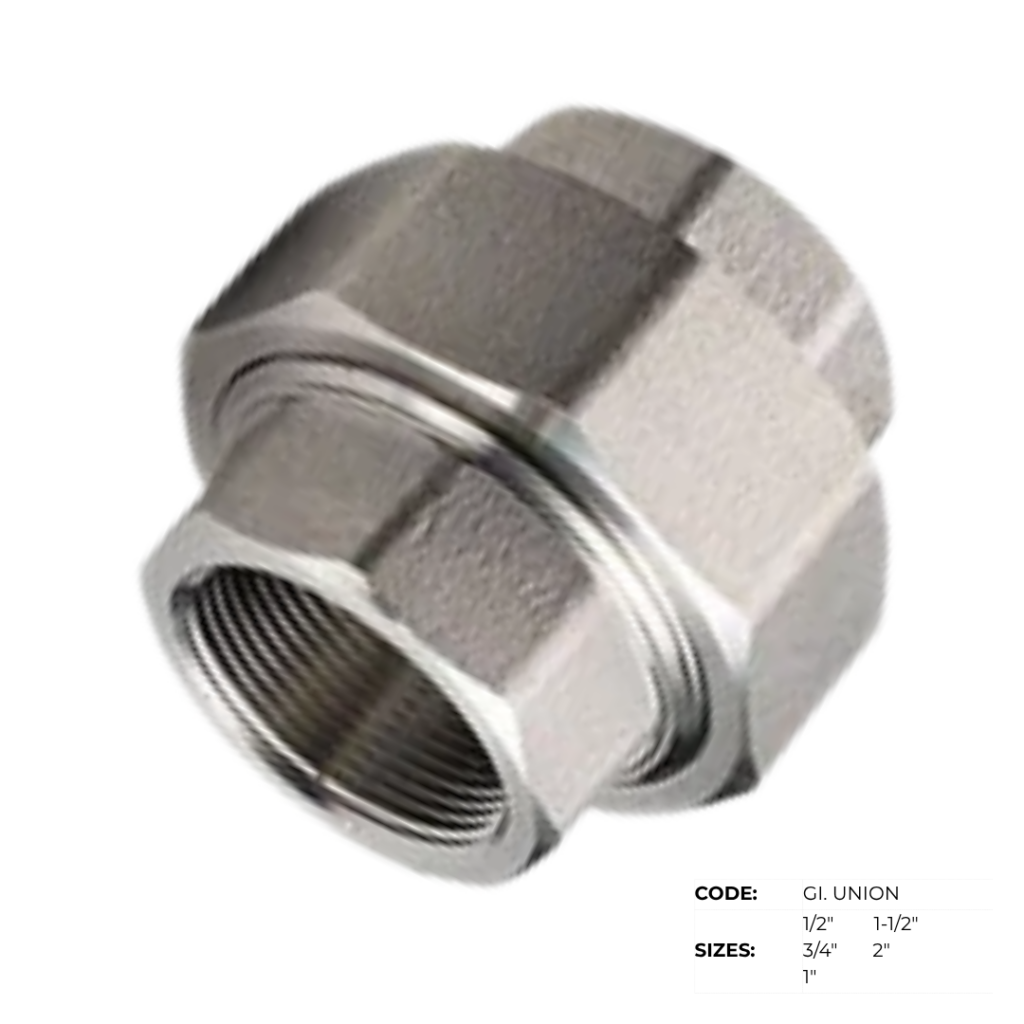 G.I. (Galvanized Iron) Fittings