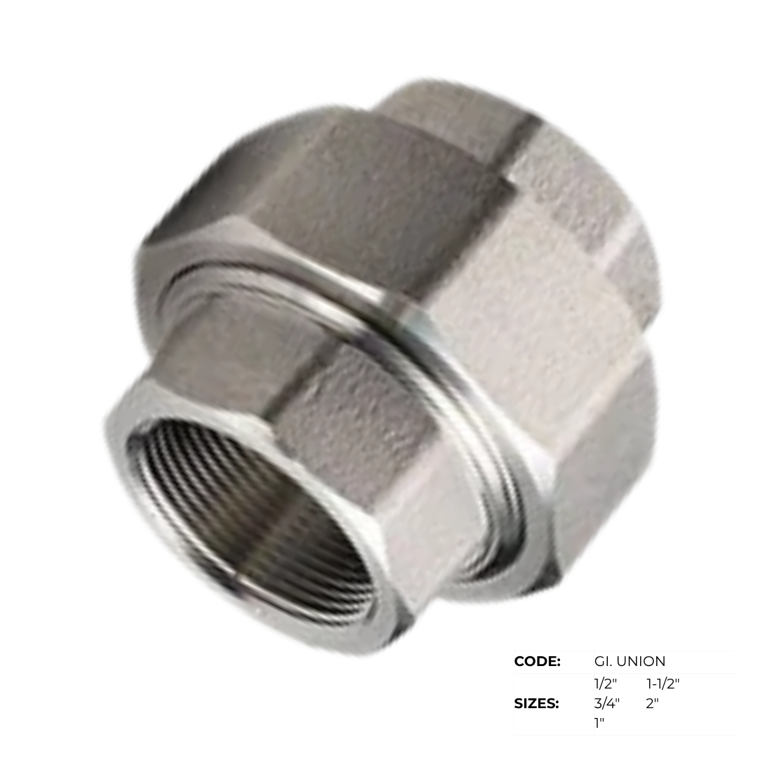 G.I. (Galvanized Iron) Fittings - Image 1