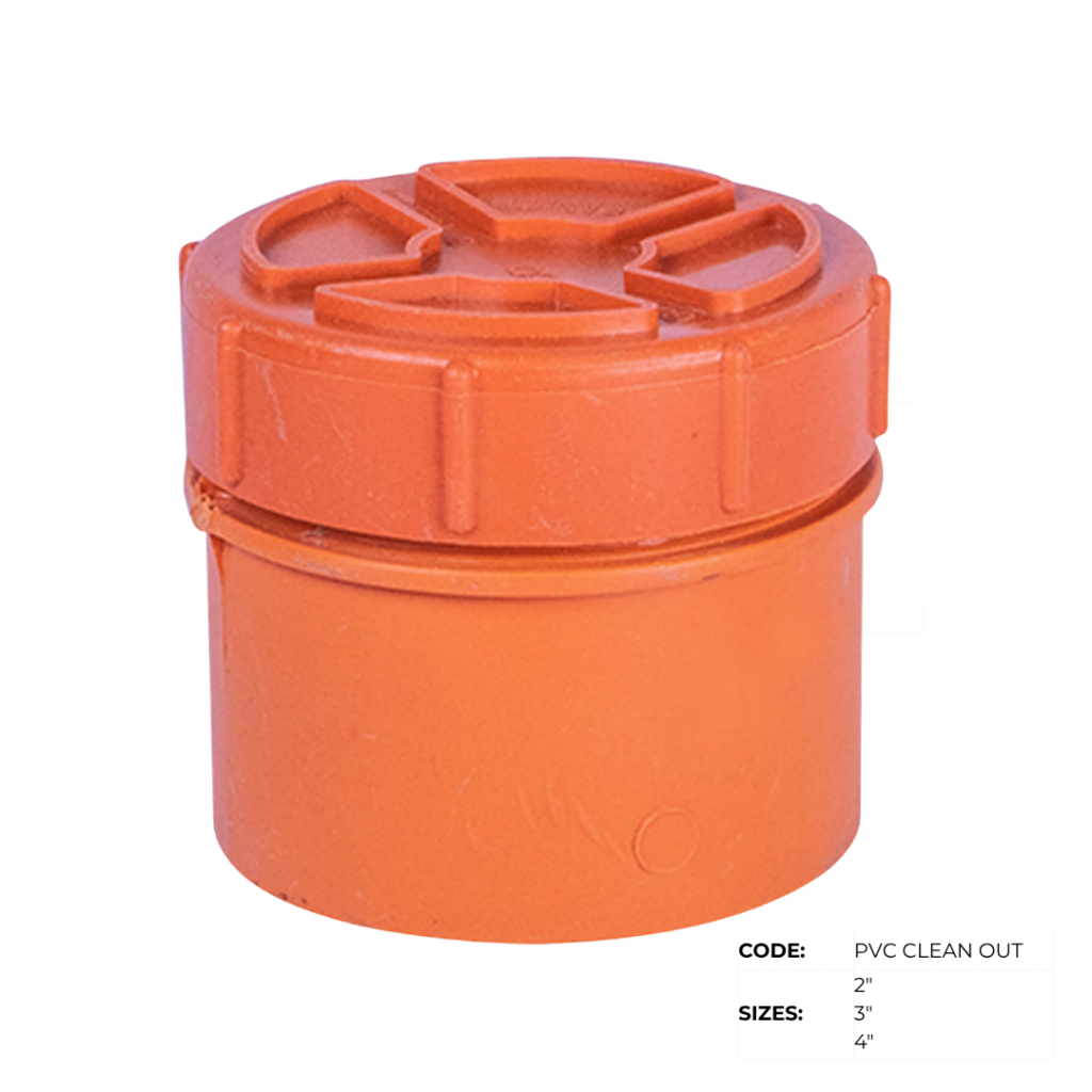 PVC Orange Pipes & Fittings (Sanitary / Drainage)
