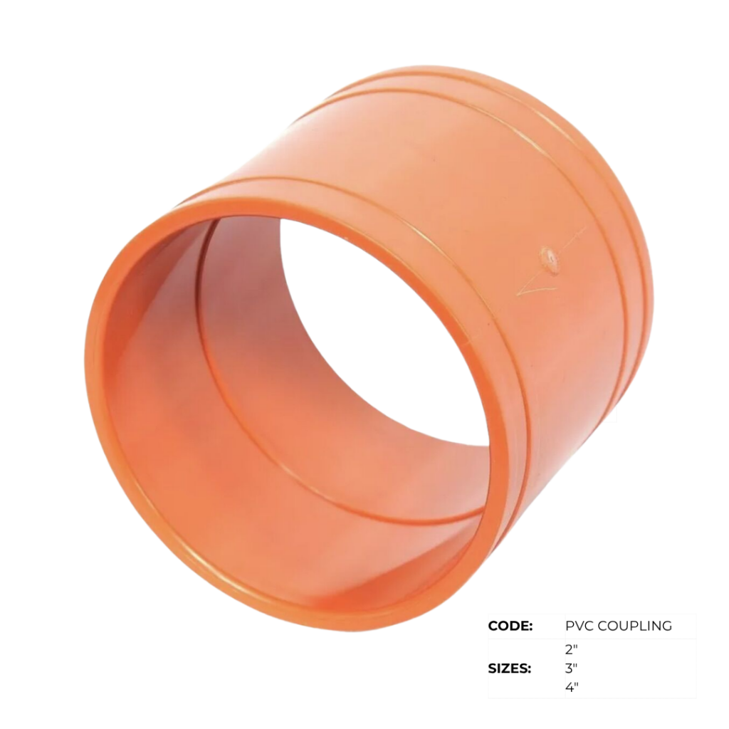 PVC Orange Pipes & Fittings (Sanitary / Drainage)