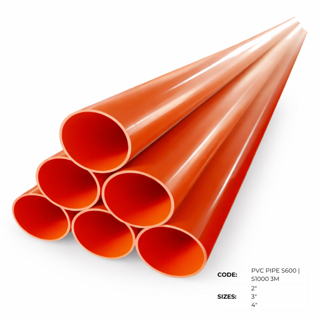 PVC Orange Pipes & Fittings (Sanitary / Drainage)
