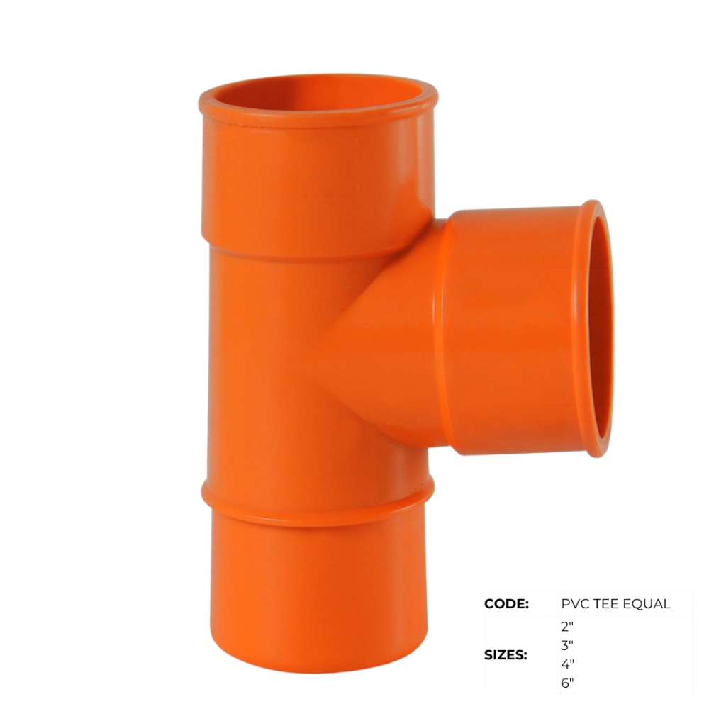 PVC Orange Pipes & Fittings (Sanitary / Drainage)