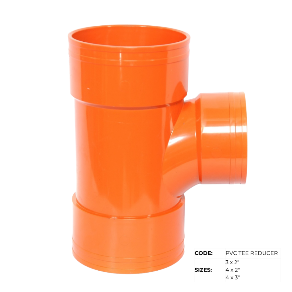 PVC Orange Pipes & Fittings (Sanitary / Drainage)