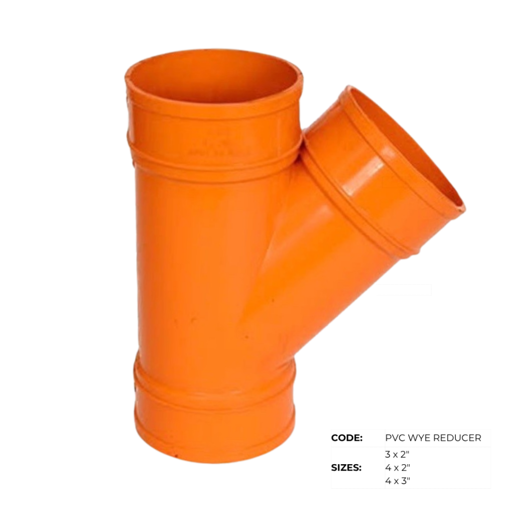 PVC Orange Pipes & Fittings (Sanitary / Drainage)