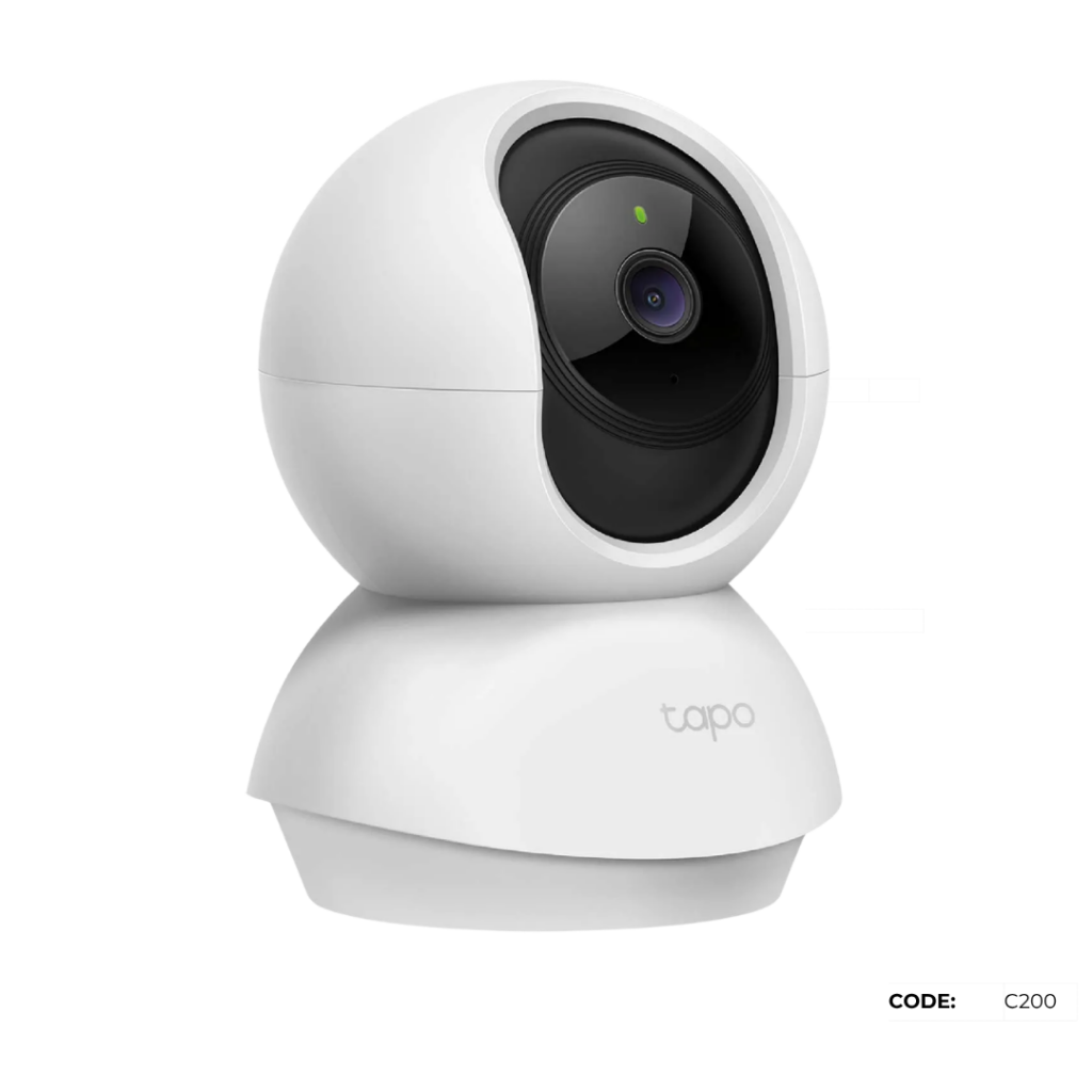 TAPO C200 Pan/Tilt Home Security Wi-Fi Camera (Night Vision 9m)