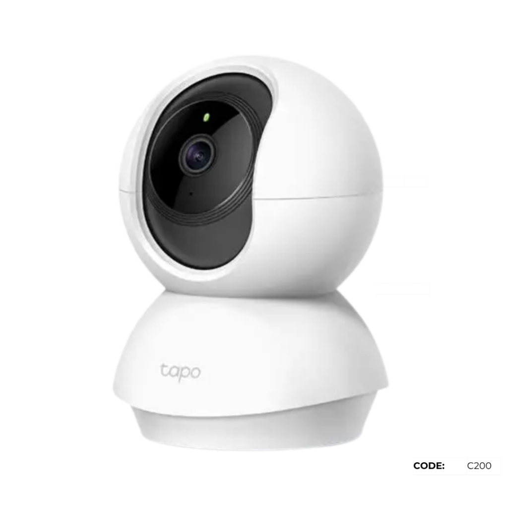 TAPO C200 Pan/Tilt Home Security Wi-Fi Camera (Night Vision 9m)