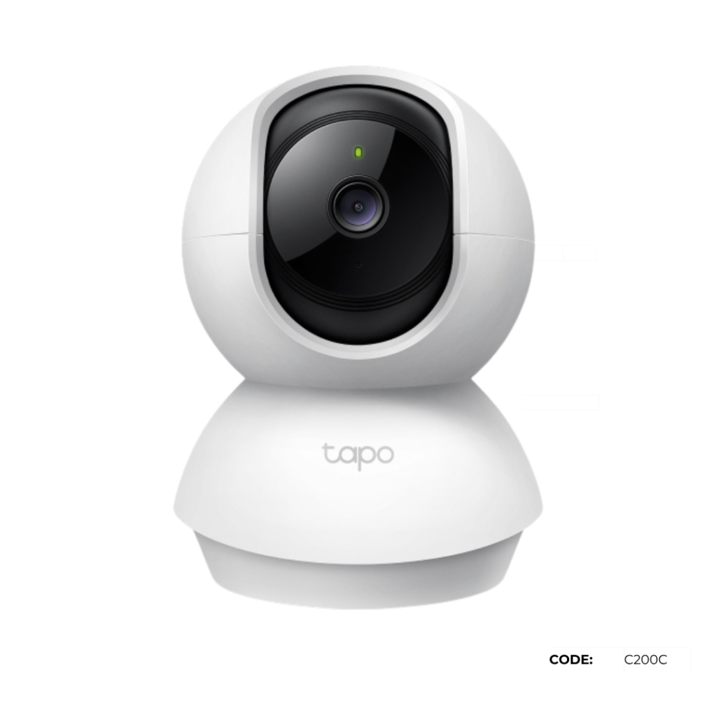 Tapo C200C Pan/Tilt Home Security Wi-Fi Camera (Night Vision 12m)