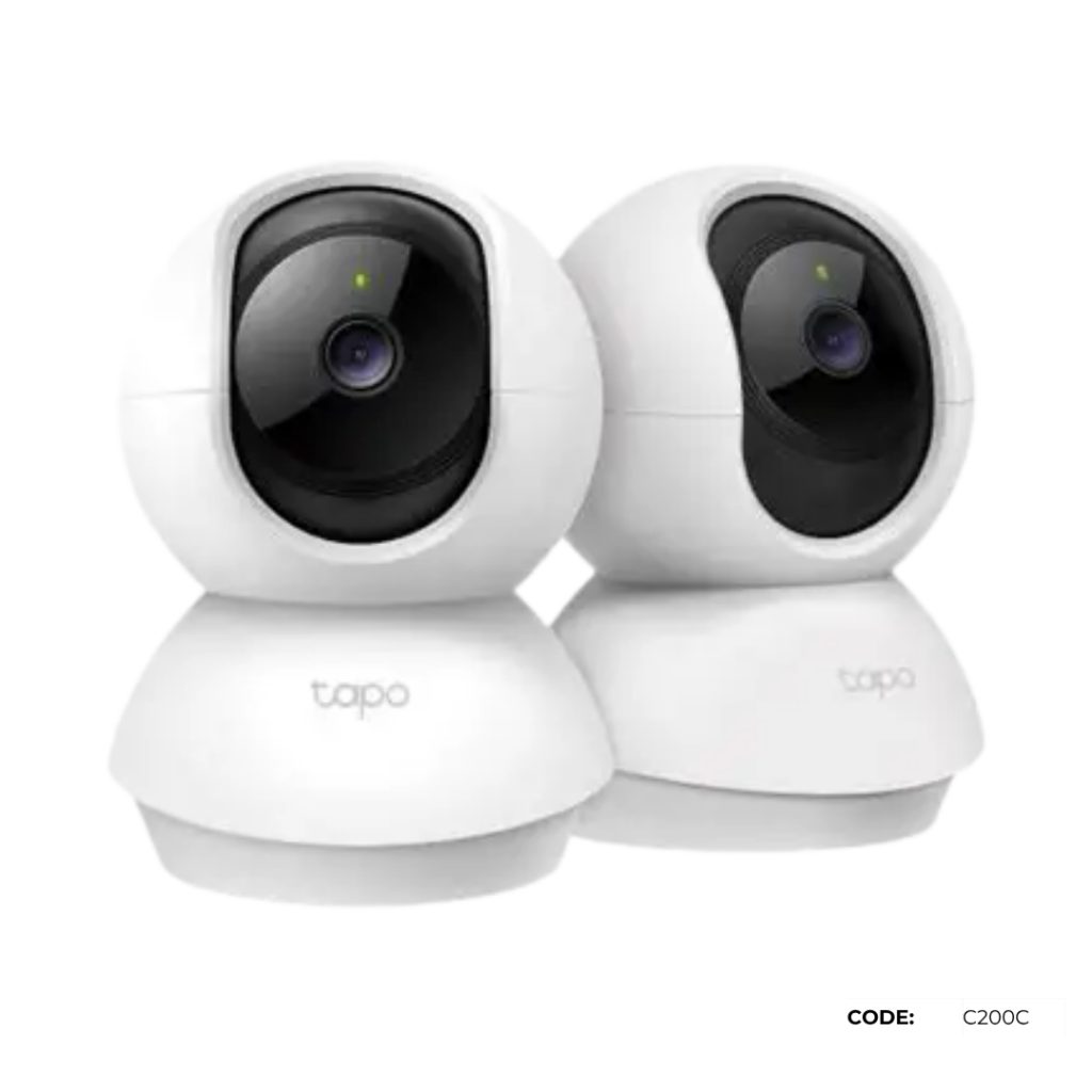 Tapo C200C Pan/Tilt Home Security Wi-Fi Camera (Night Vision 12m)