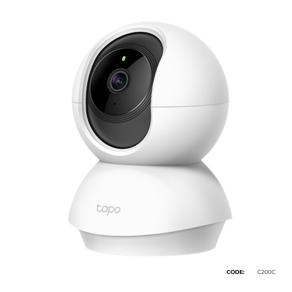 Tapo C200C Pan/Tilt Home Security Wi-Fi Camera (Night Vision 12m)