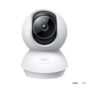 TAPO C230 Pan/Tilt AI Home Security Wi-Fi Camera (3K 5MP 2.4 GHZ)
