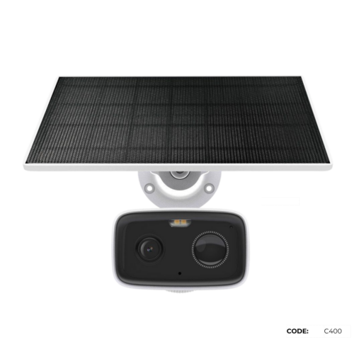 TAPO C400KIT Solar-powered Security Camera Kit (Night Vision 30ft/9m)