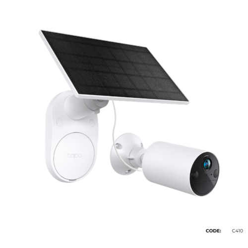 TAPO C410KIT Solar-Powered Security Camera Kit (Night Vision 15m)
