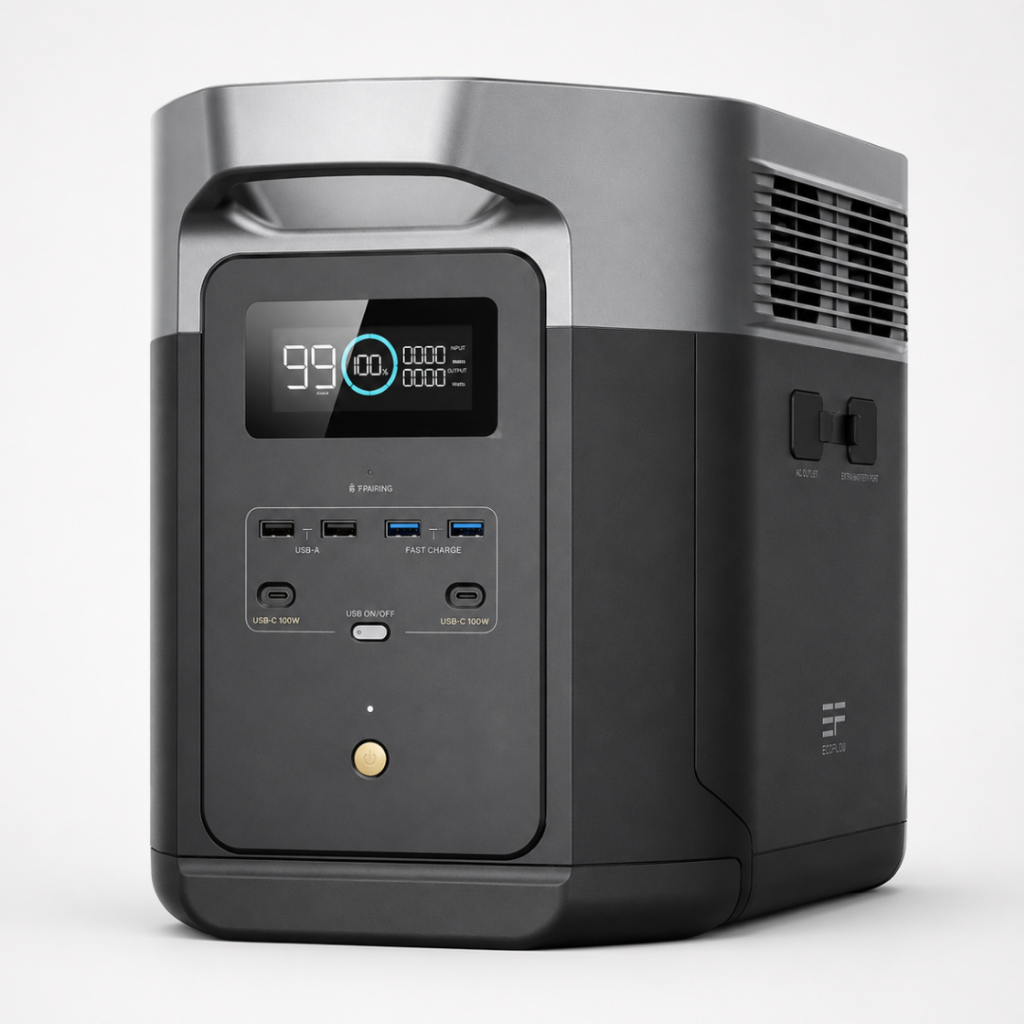 ECOFLOW Delta Max Portable Power Station (2400W)