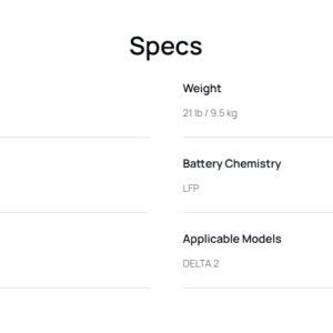 ECOFLOW Delta 2 Smart Extra Battery - Image 4