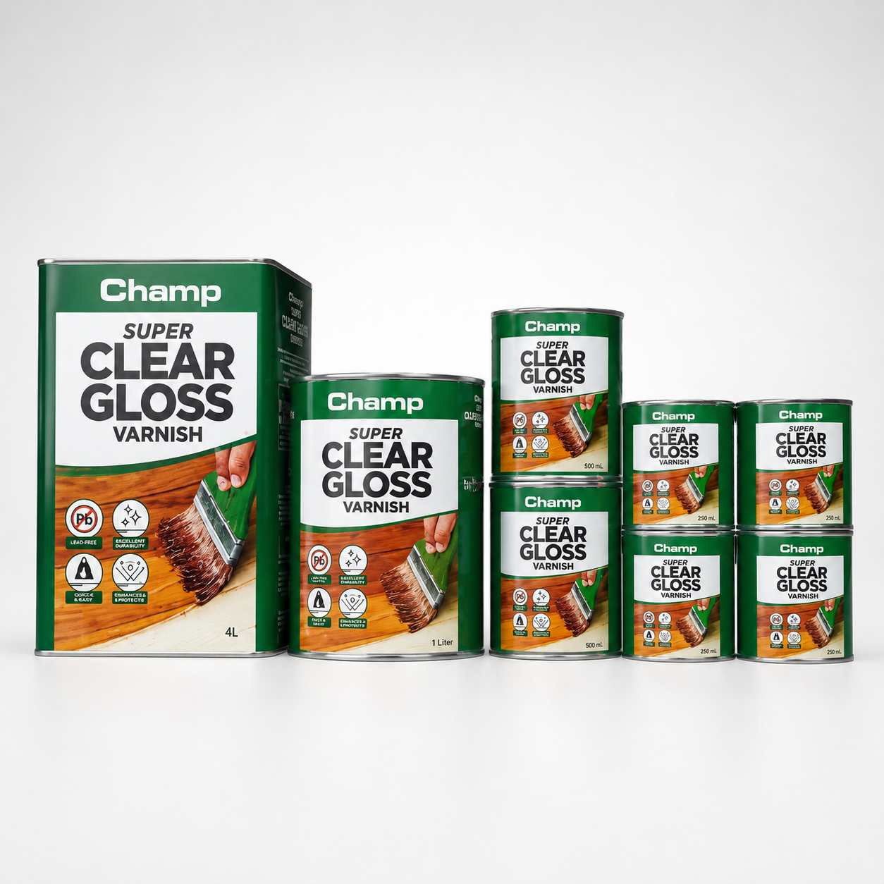 Champ Super Clear Gloss Varnish - Image 2