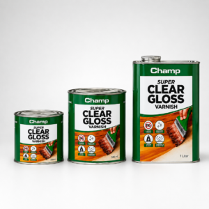 Champ Super Clear Gloss Varnish - Image 1