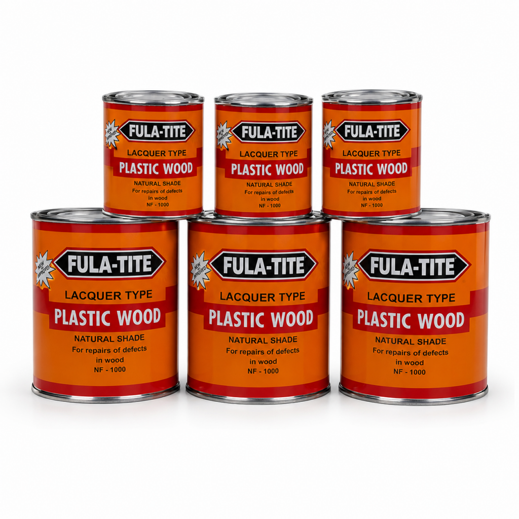 Fula-tite Lacquer Type Plastic Wood