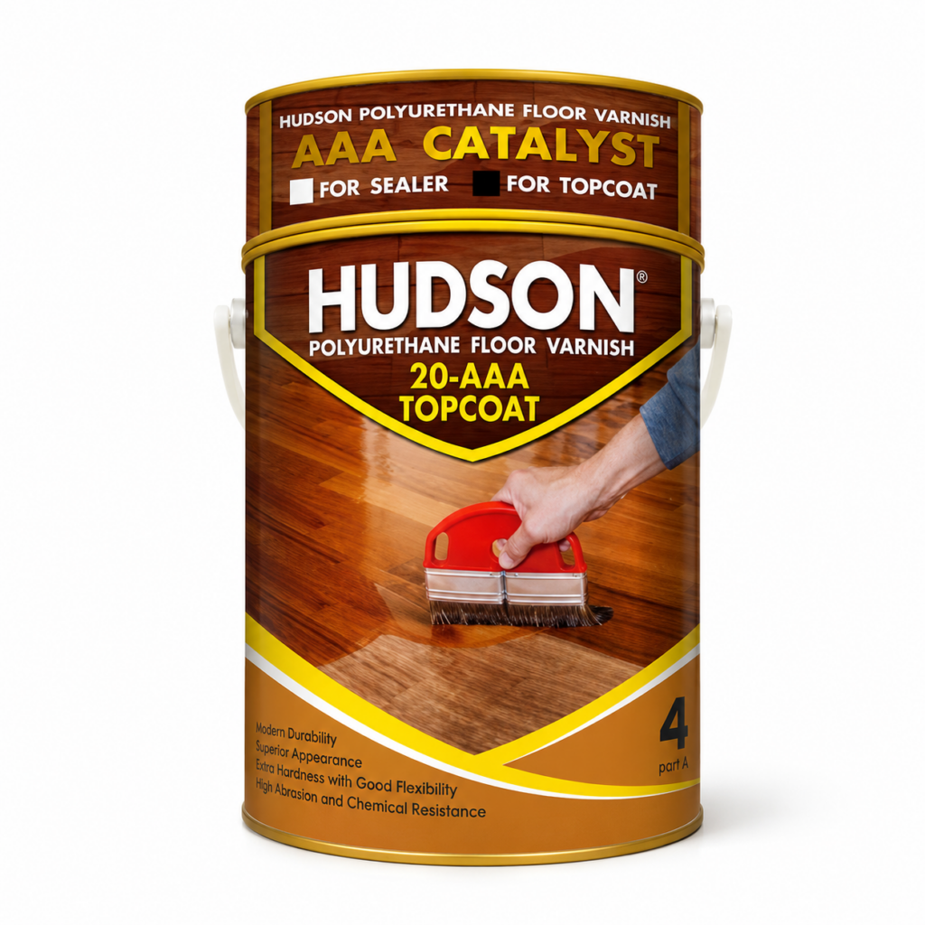 Hudson Polyurethane Floor Varnish Topcoat