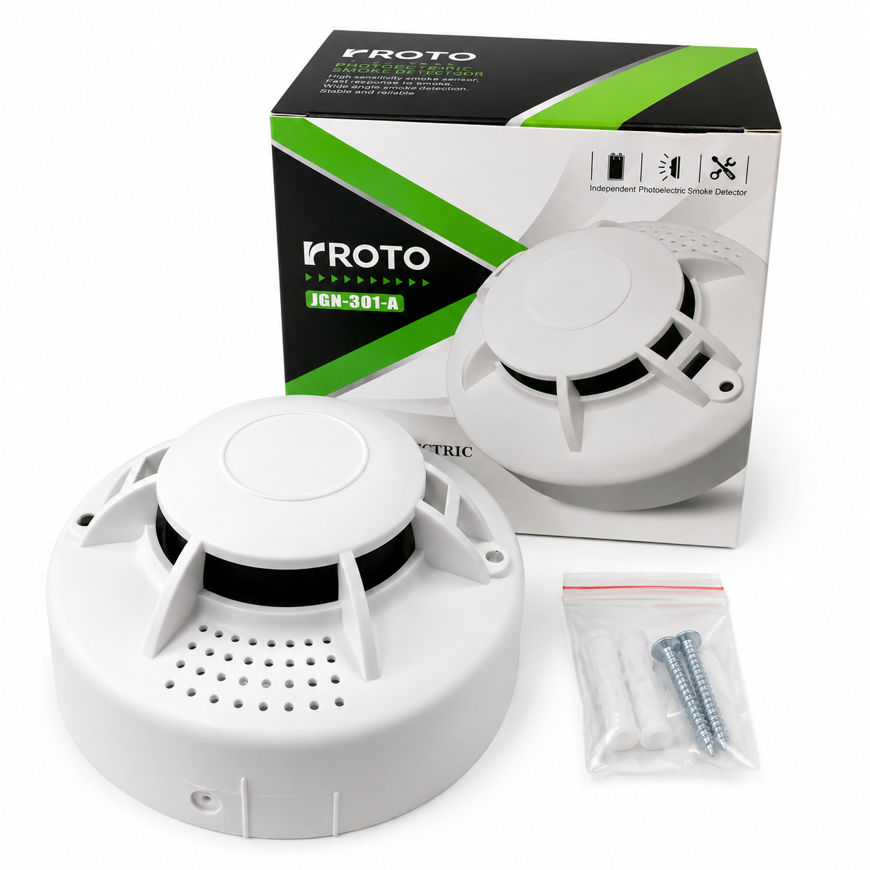 OPPO JGN-301 Independent Photoelectric Smoke Detector - Image 1