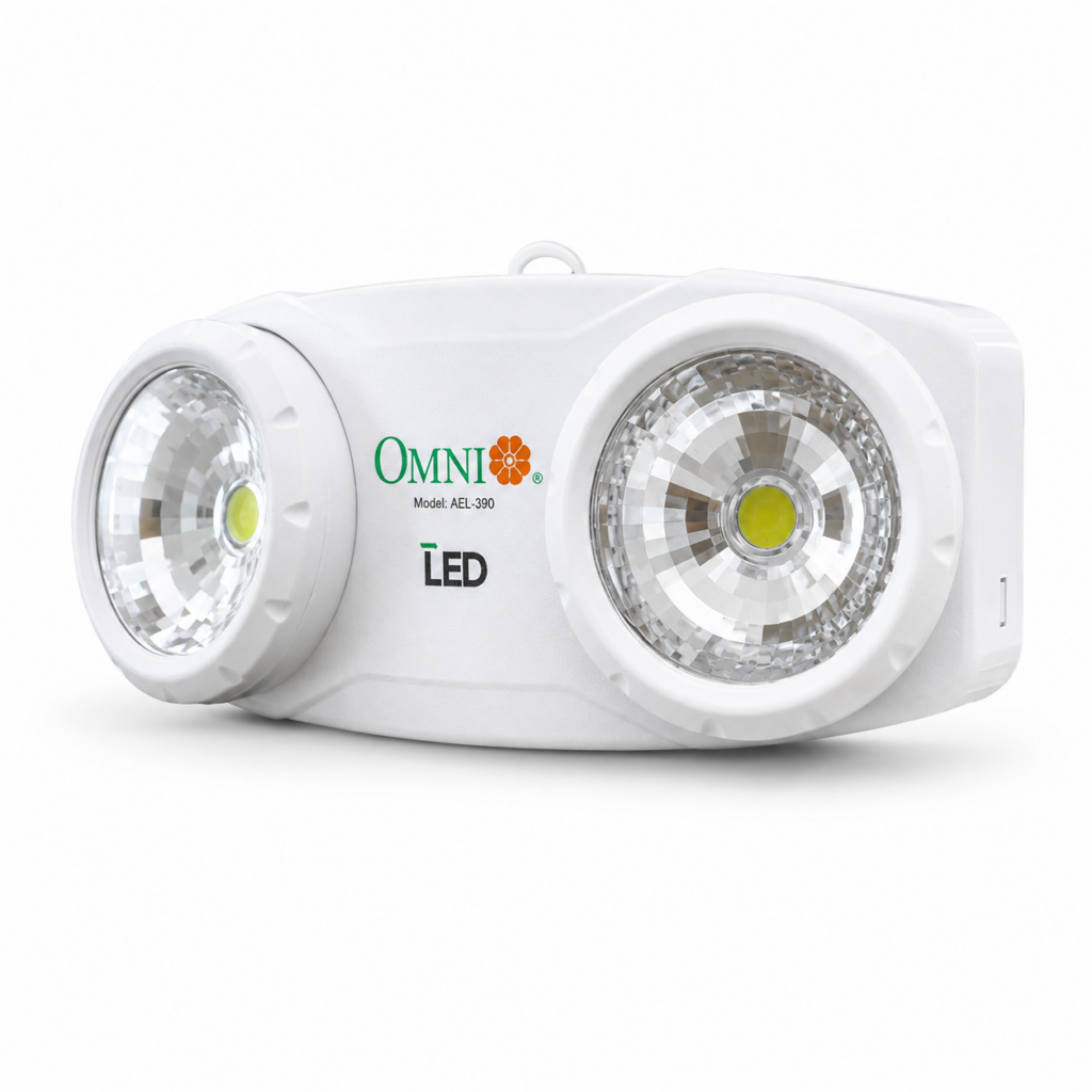 OMNI LED Swivel Head Automatic Emergency Light AEL-390