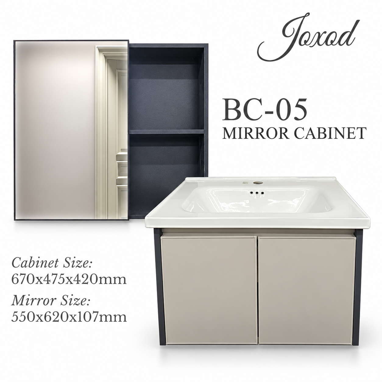 JOXOD Mirror Cabinet - Image 4